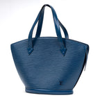 Handbag St-Jacques PM Blue Epi Leather