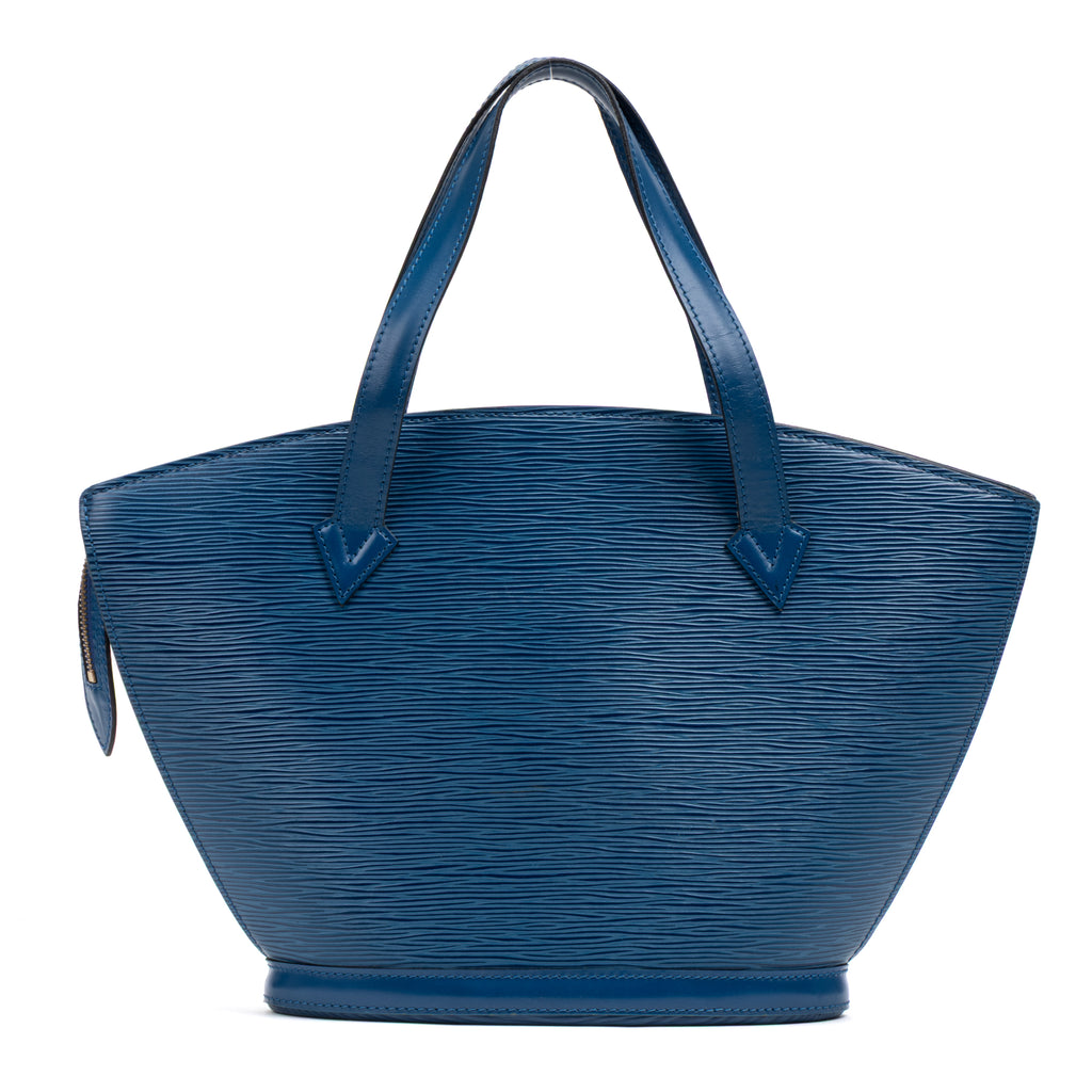 Handbag St-Jacques PM Blue Epi Leather