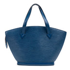 Handbag St-Jacques PM Blue Epi Leather