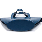 Handbag St-Jacques PM Blue Epi Leather