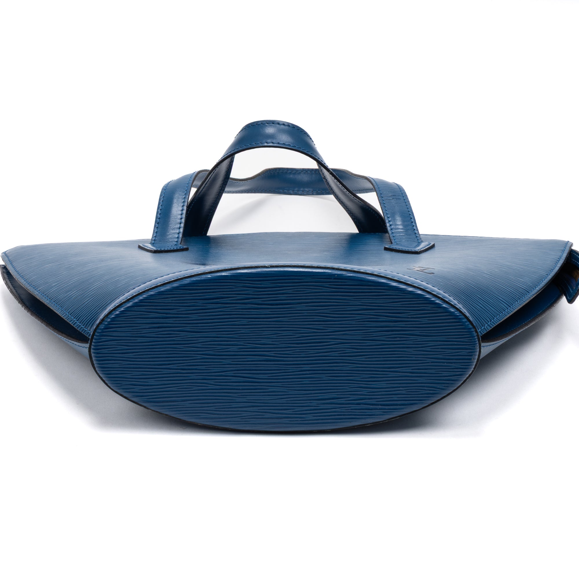 Handbag St-Jacques PM Blue Epi Leather