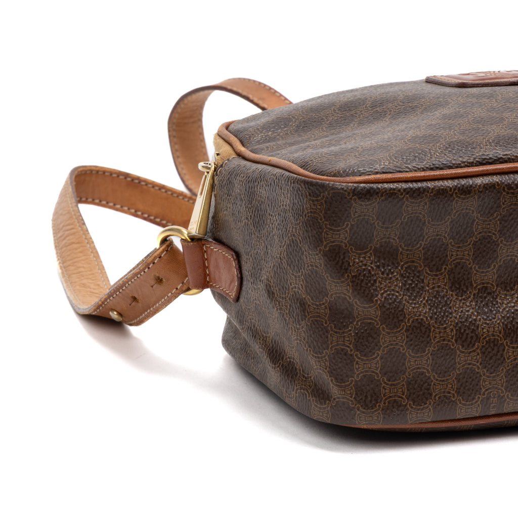 Crossbody Triomphe Camera Brown Macadam Canvas