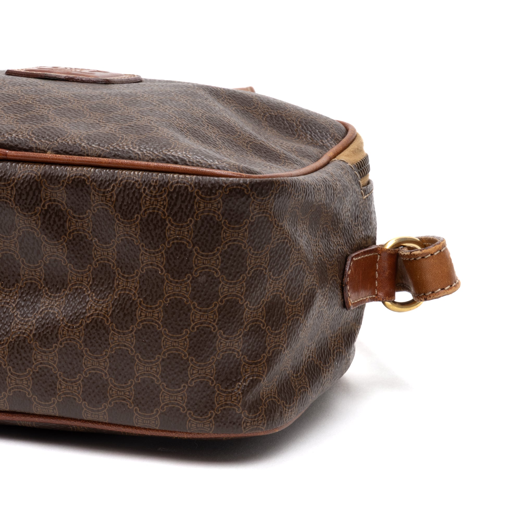 Crossbody Triomphe Camera Brown Macadam Canvas
