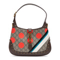 Handbag Jackie 1961 Hobo Brown Studded Printed Supreme Coated Canvas