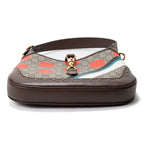 Handbag Jackie 1961 Hobo Brown Studded Printed Supreme Coated Canvas