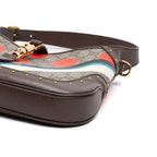 Handbag Jackie 1961 Hobo Brown Studded Printed Supreme Coated Canvas