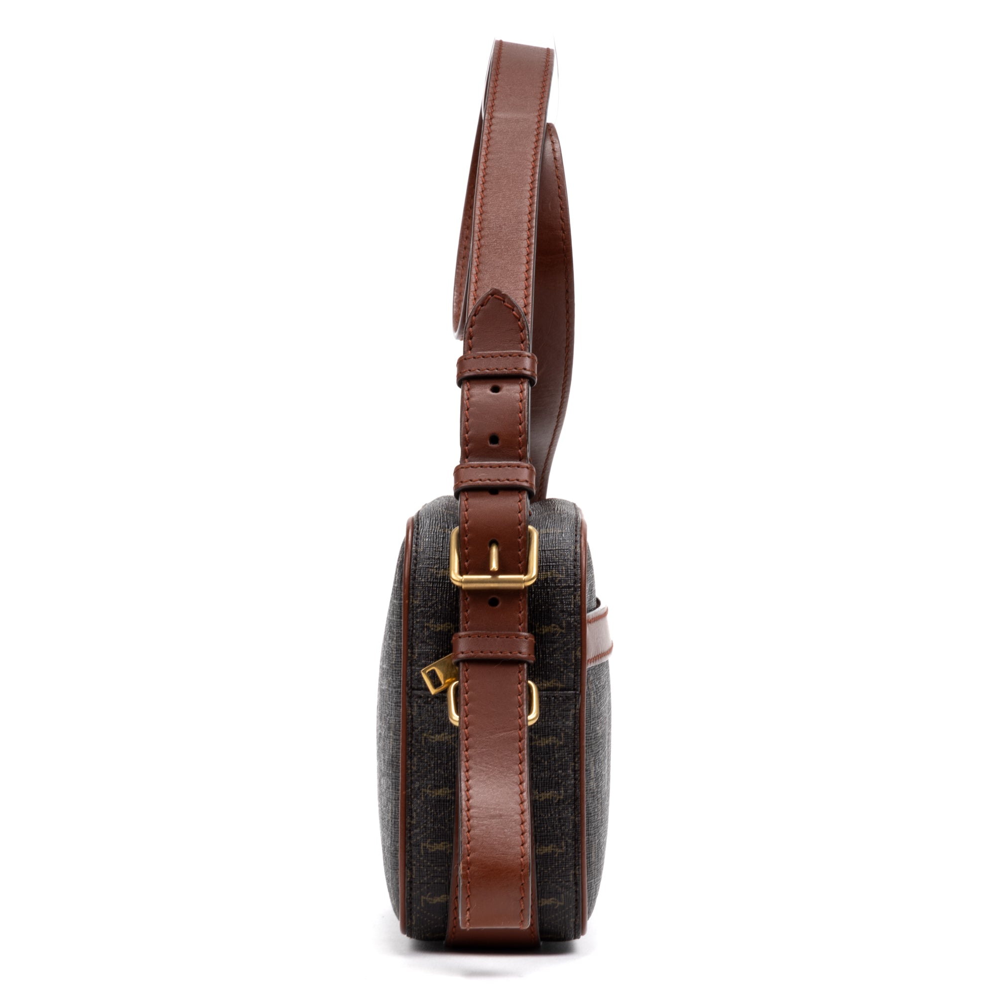 Shoulder Bag Camera Crossbody Brown Monogram Canvas