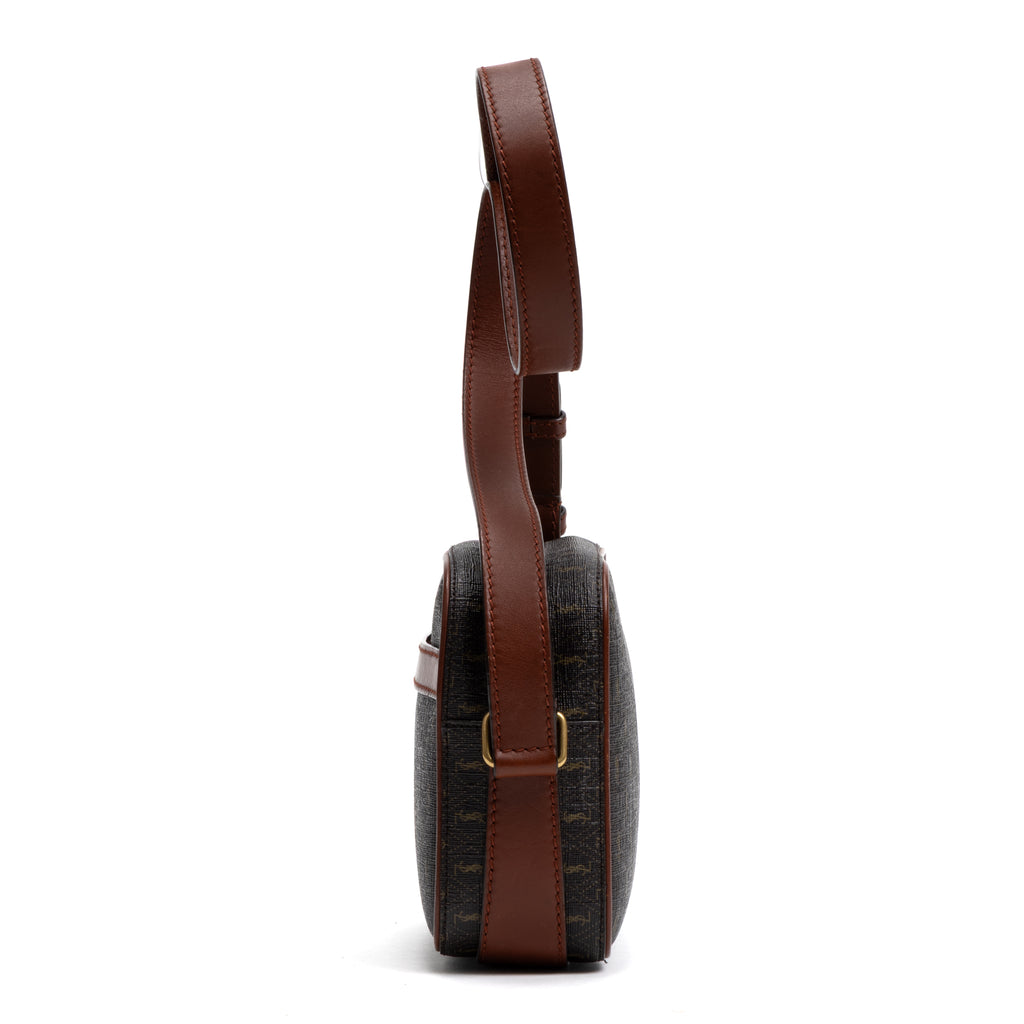 Shoulder Bag Camera Crossbody Brown Monogram Canvas