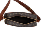 Shoulder Bag Camera Crossbody Brown Monogram Canvas