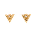 Earrings Diamonds Volt One Stud Earrings Gold 18K Yellow Gold/approx.0.04ct. Diamonds