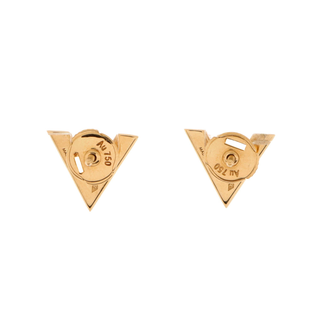 Earrings Diamonds Volt One Stud Earrings Gold 18K Yellow Gold/approx.0.04ct. Diamonds