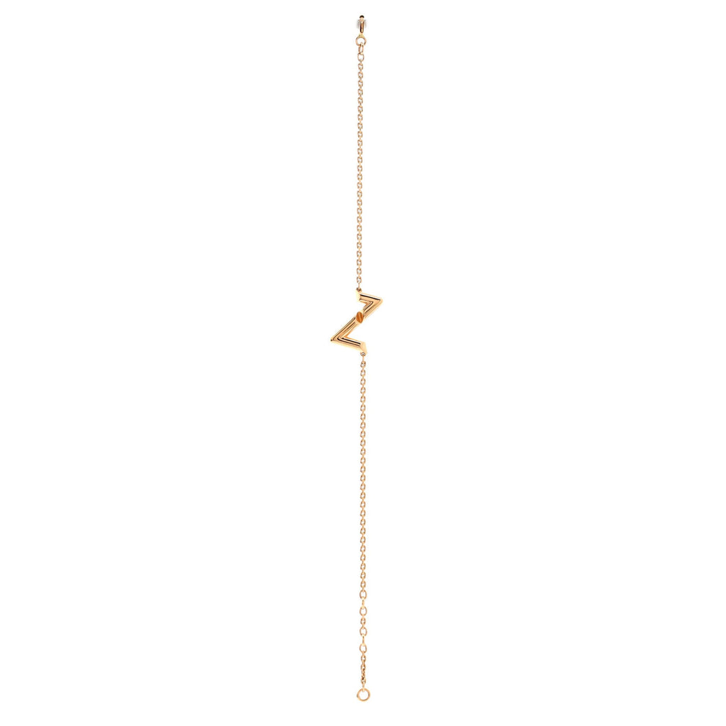 Bracelet LV Volt Upside Down Chain Bracelet Gold Au750 18K Rose Gold