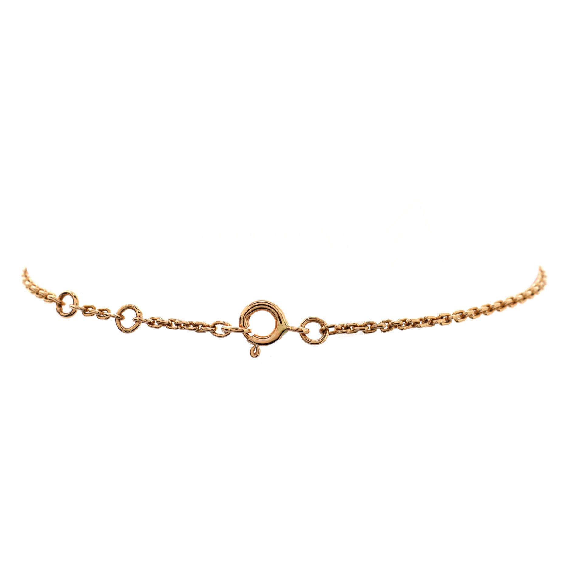 Bracelet LV Volt Upside Down Chain Bracelet Gold Au750 18K Rose Gold