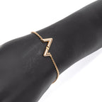 Bracelet LV Volt Upside Down Chain Bracelet Gold Au750 18K Rose Gold