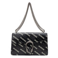 Shoulder Bag Ltd. Ed. Balenciaga The Hacker Project Dionysus Small Black Printed Calfskin Leather