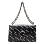Shoulder Bag Ltd. Ed. Balenciaga The Hacker Project Dionysus Small Black Printed Calfskin Leather