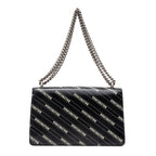 Shoulder Bag Ltd. Ed. Balenciaga The Hacker Project Dionysus Small Black Printed Calfskin Leather