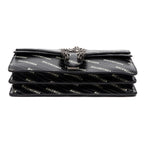 Shoulder Bag Ltd. Ed. Balenciaga The Hacker Project Dionysus Small Black Printed Calfskin Leather