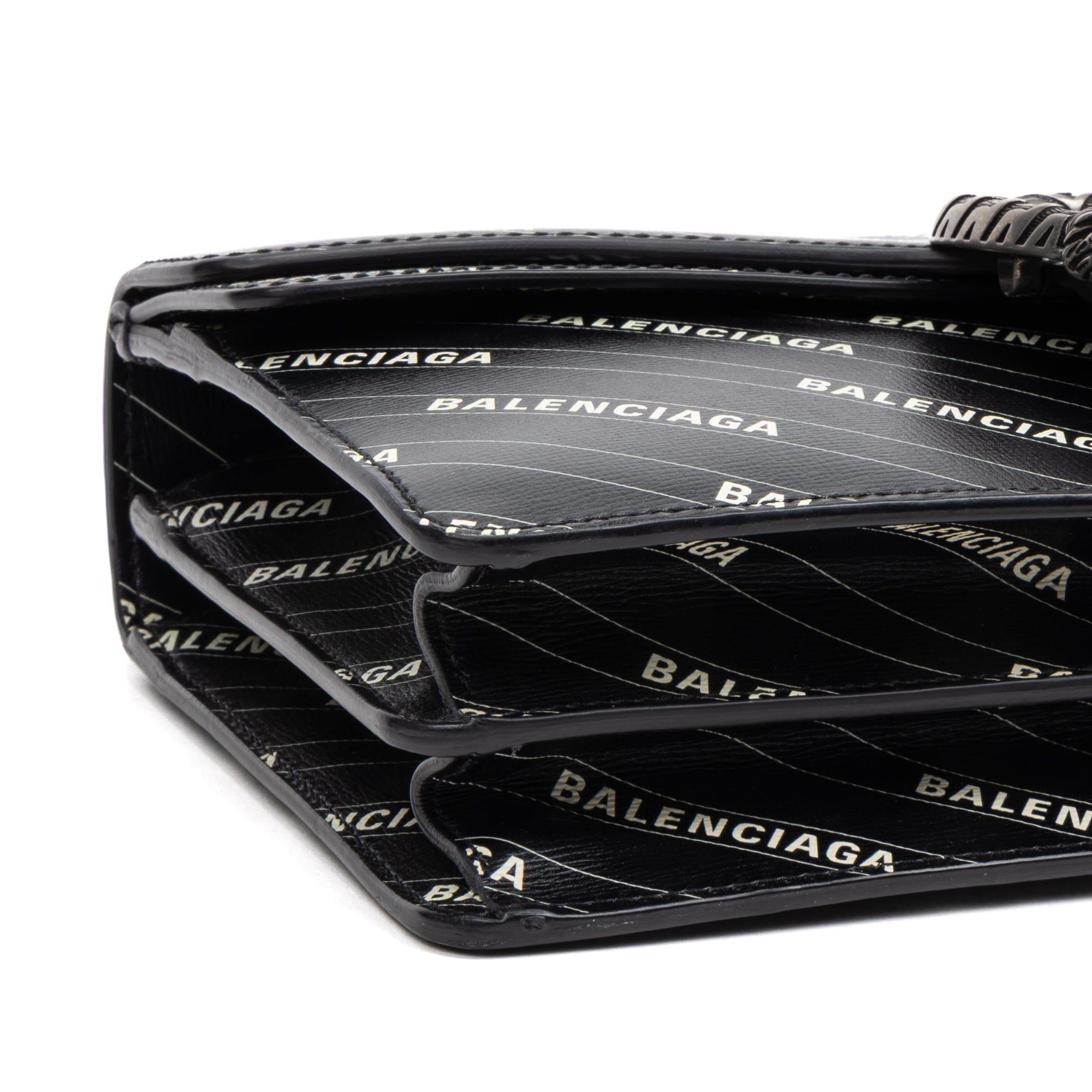 Shoulder Bag Ltd. Ed. Balenciaga The Hacker Project Dionysus Small Black Printed Calfskin Leather
