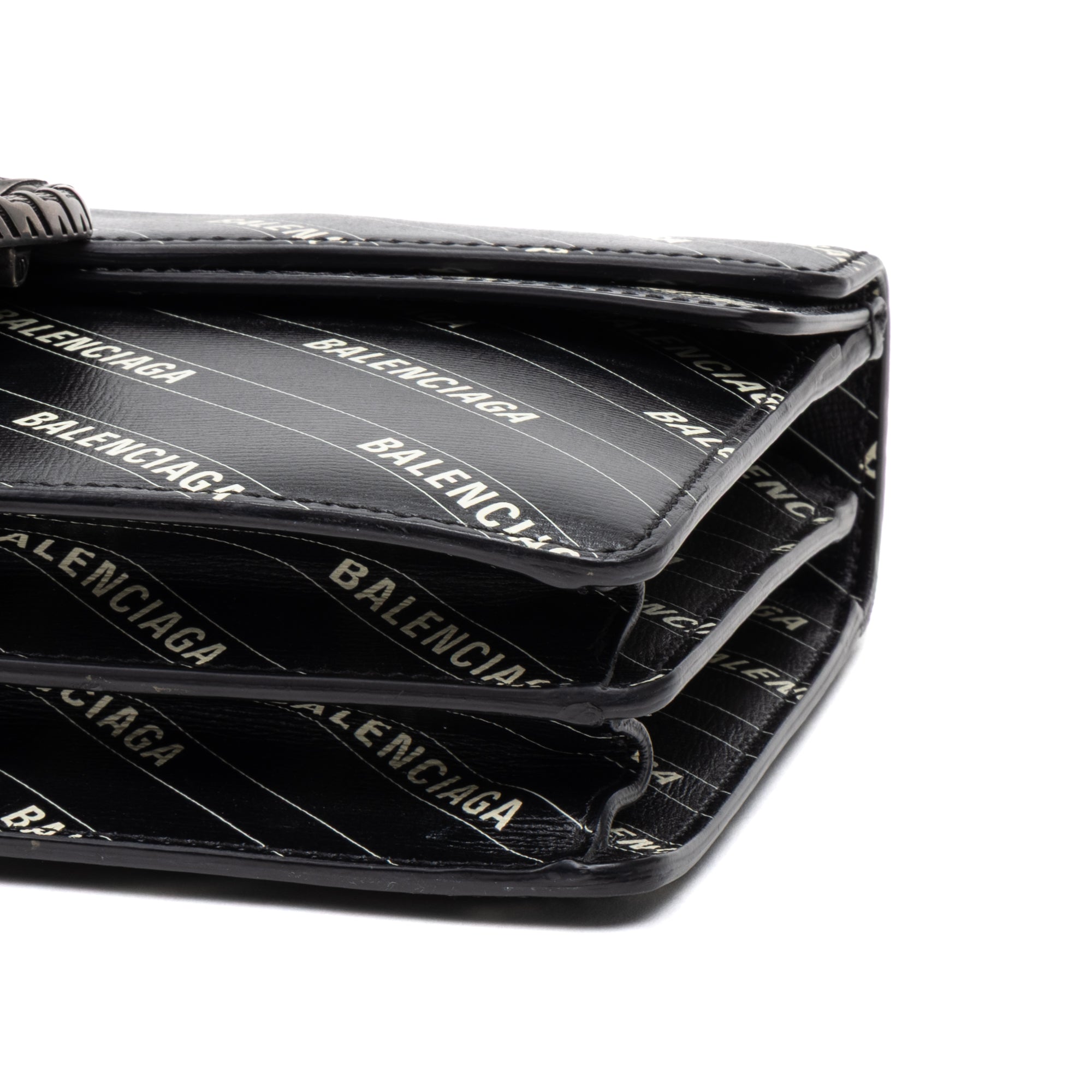 Shoulder Bag Ltd. Ed. Balenciaga The Hacker Project Dionysus Small Black Printed Calfskin Leather