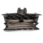 Shoulder Bag Ltd. Ed. Balenciaga The Hacker Project Dionysus Small Black Printed Calfskin Leather
