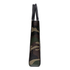 Shoulder Bag Camouflage Vertical Cabas Tote Medium Kakhi Camouflage Canvas