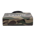 Shoulder Bag Camouflage Vertical Cabas Tote Medium Kakhi Camouflage Canvas