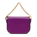 Shoulder Bag Horsebit 1955 Mini Purple Calfskin Leather