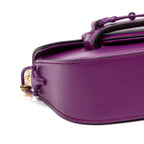 Shoulder Bag Horsebit 1955 Mini Purple Calfskin Leather
