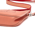 Shoulder Bag Evelyne III TPM Rose Texas Clemence Leather