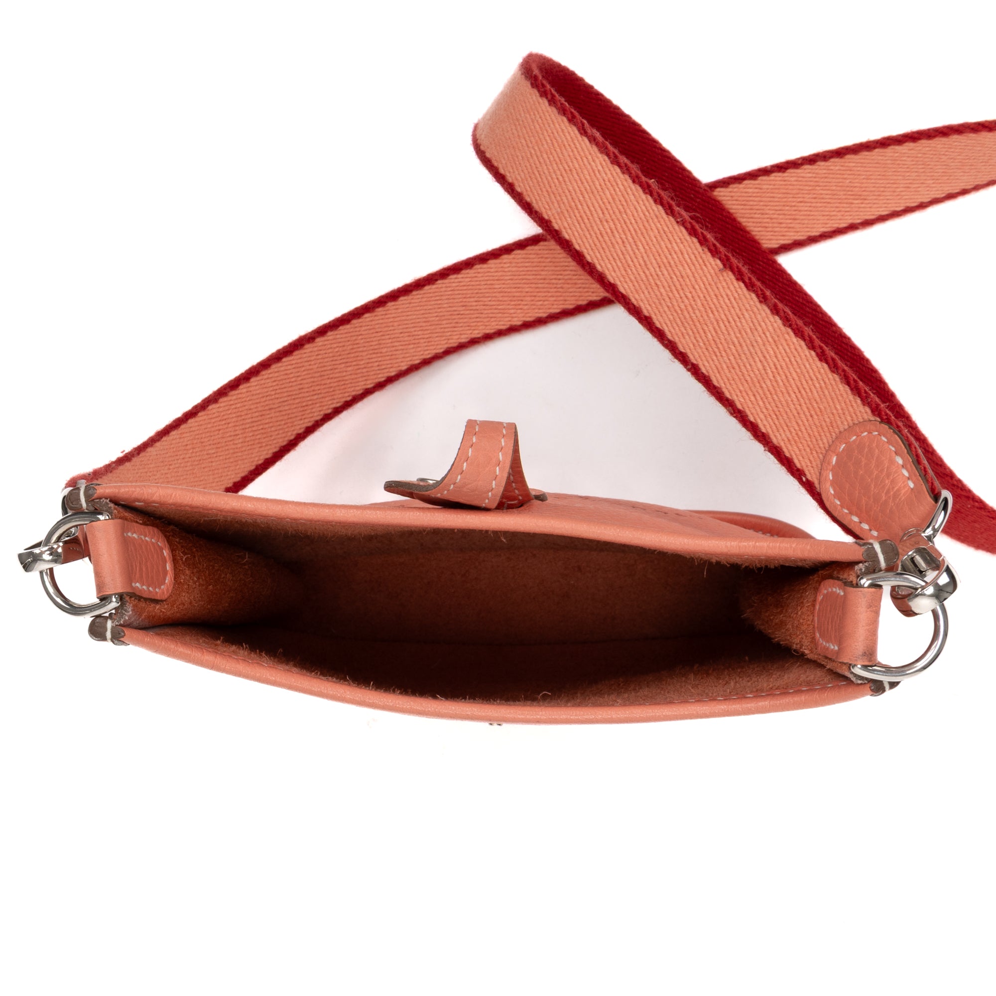 Shoulder Bag Evelyne III TPM Rose Texas Clemence Leather