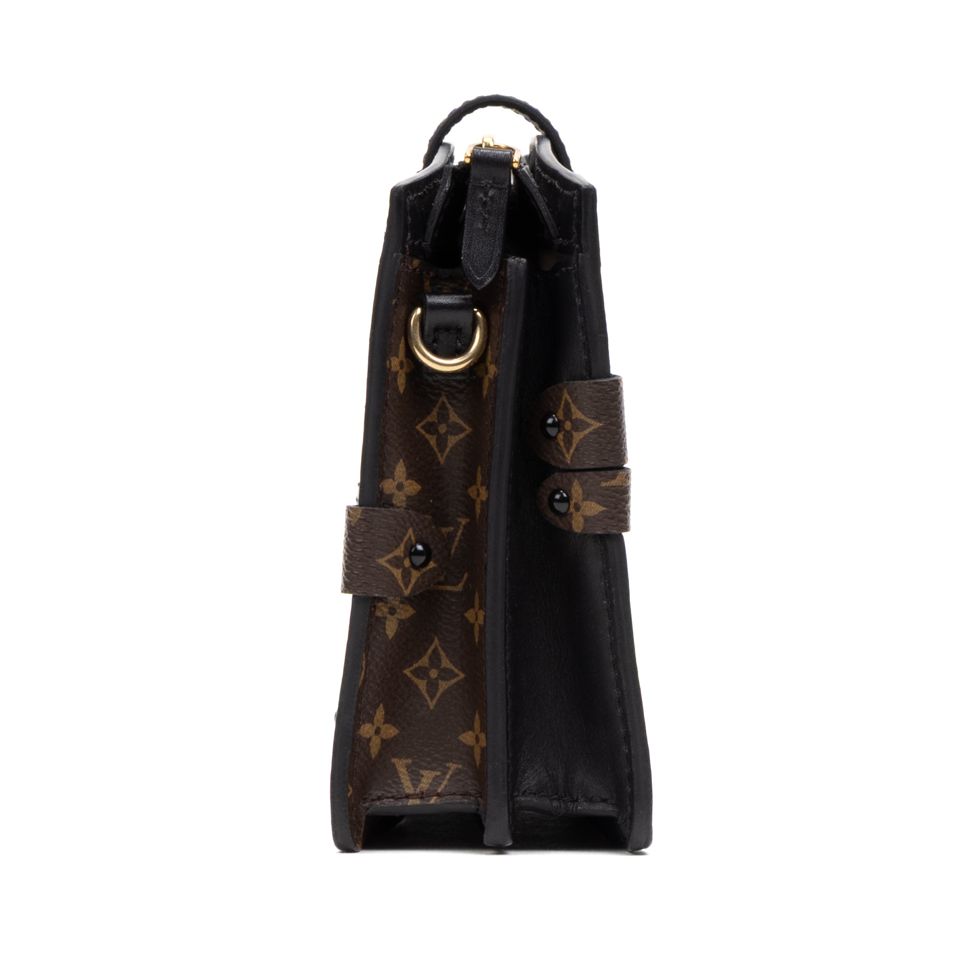 Shoulder Bag Ltd. Ed. Trunk Clutch Reverse Monogram Small Brown Monogram Canvas