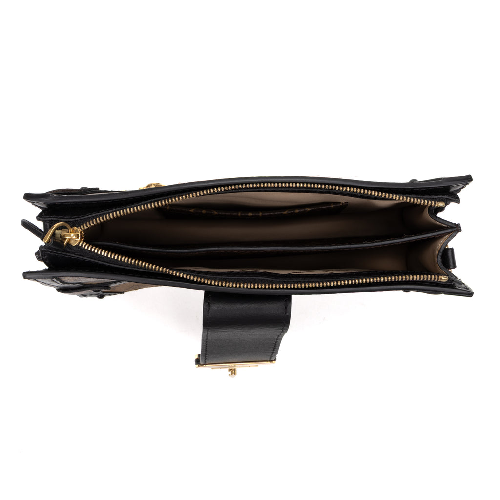 Shoulder Bag Ltd. Ed. Trunk Clutch Reverse Monogram Small Brown Monogram Canvas