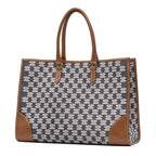 Handbag Horizontal Cabas Tote Brown Triomphe Canvas