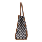Handbag Horizontal Cabas Tote Brown Triomphe Canvas