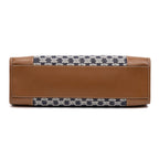 Handbag Horizontal Cabas Tote Brown Triomphe Canvas