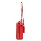 Shoulder Bag Filigree Vertical Vanity Case Mini Red Quilted Caviar Leather