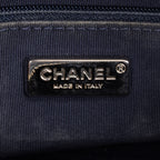 Shoulder Bag Gabrielle Hobo Logo Motif Small Navy Sequin with Lambskin