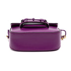 Shoulder Bag Horsebit 1955 Mini Purple Calfskin Leather