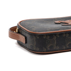 Shoulder Bag Triomphe Camera Bag Small Brown Triomphe Coated Canvas
