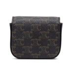 Crossbody Triomphe Pochette Crossbody Mini Brown Triomphe Coated Canvas