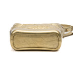Shoulder Bag Gabrielle Hobo Bag Small Gold Aged Calfskin Quilted Leather