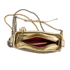 Shoulder Bag Gabrielle Hobo Bag Small Gold Aged Calfskin Quilted Leather
