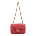 Shoulder Bag 2.55 Reissue Flap Bag Mini Pink Quilted Tweed Canvas