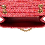 Shoulder Bag 2.55 Reissue Flap Bag Mini Pink Quilted Tweed Canvas