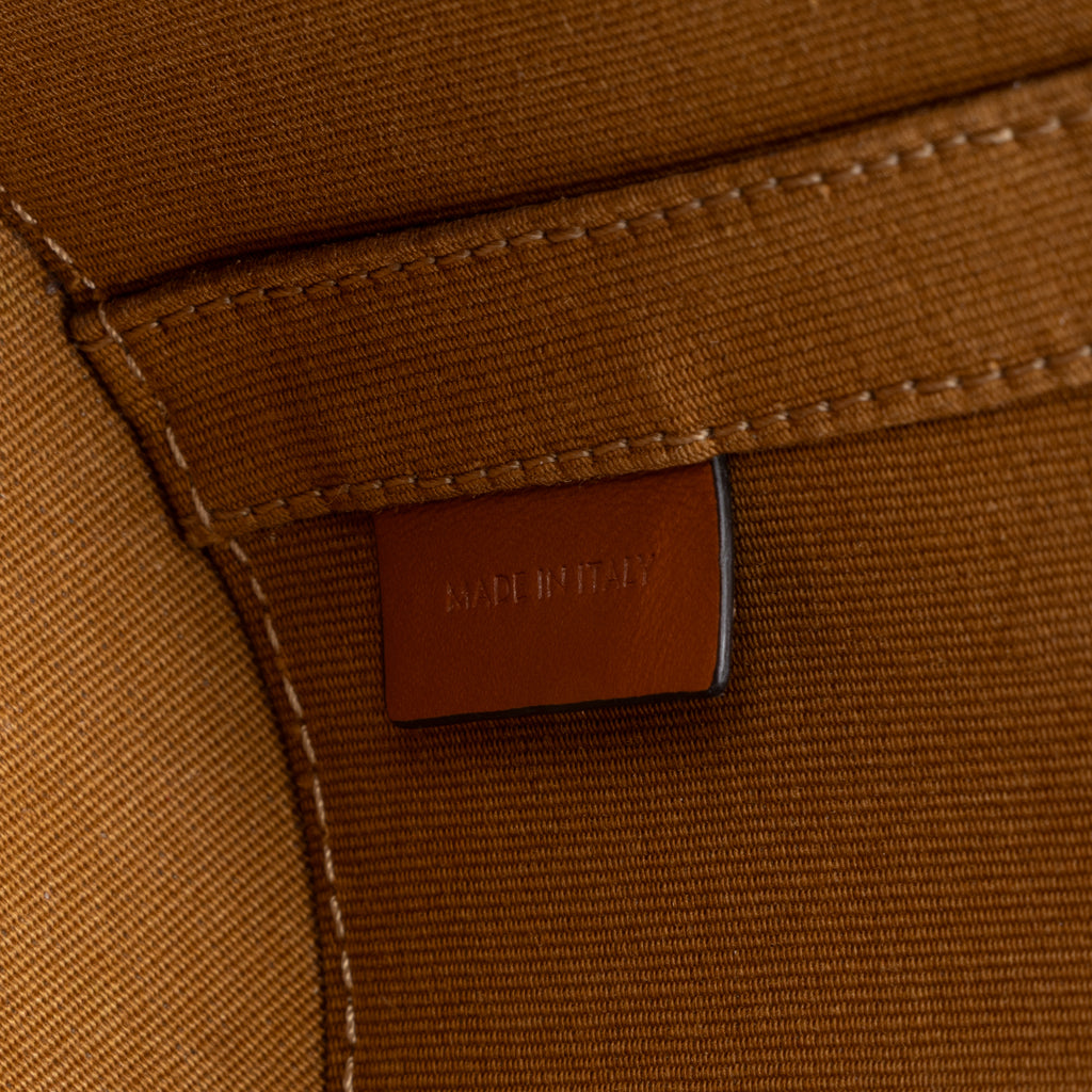 Shoulder Bag Triomphe Tambour Crossbody Small Brown Triomphe Coated Canvas