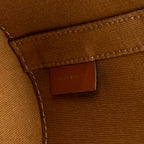 Shoulder Bag Triomphe Tambour Crossbody Small Brown Triomphe Coated Canvas