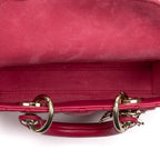 Shoulder Bag Micro Lady Dior Joy Micro Pink Quilted Cannage Lambskin