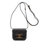 Shoulder Bag Triomphe Camera Bag Mini Brown Triomphe Coated Canvas
