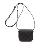 Shoulder Bag Triomphe Camera Bag Mini Brown Triomphe Coated Canvas